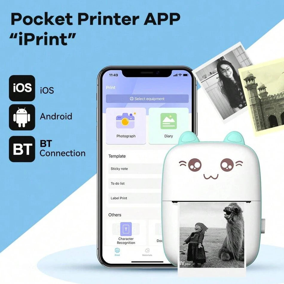 Mini Printer - طابعة حرارية